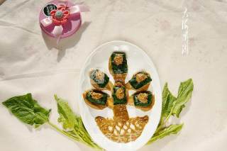 Spinach with Tahini Sauce recipe