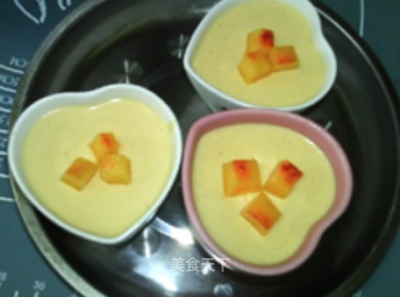 Yellow Peach Mousse Cup