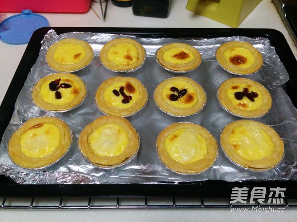 Multi-flavored Egg Tarts recipe