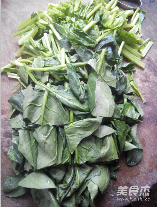 Spinach with Sesame Sauce recipe