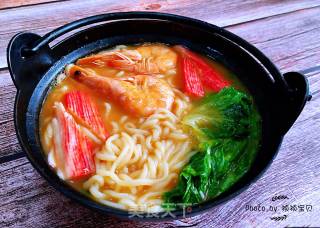 Seafood Shin Ramen recipe