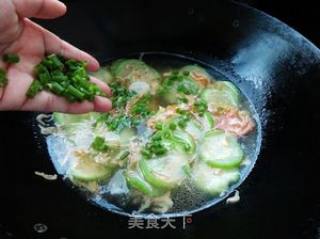 Wild Shrimp Skin Loofah Soup recipe