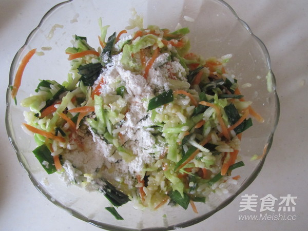Vegetable Rice Cake recipe