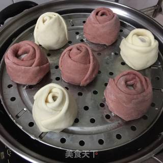 Rose Taro Bun recipe