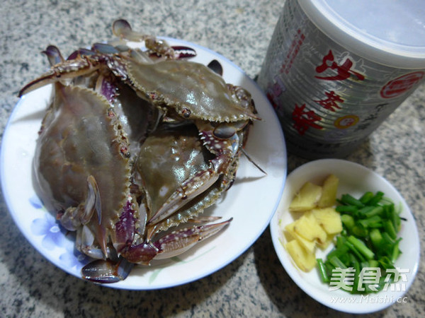 Fried Crab with Shacha Sauce recipe