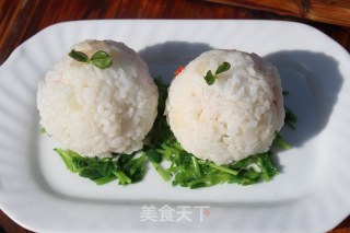 Soaked Radish Rice Ball recipe