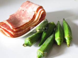 Fried Okra with Bacon recipe