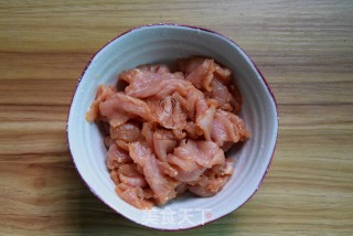 Stir-fried Pork with Lettuce recipe