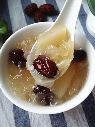 Stewed Tremella with Red Dates and Sydney recipe