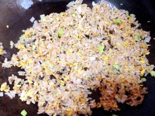 Fried Rice with Green Onion and Black Bean Sauce recipe