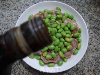 Steamed Chicken Drumsticks with Edamame recipe