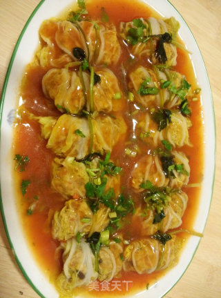 Vegetable Rolls with Tomato Sauce recipe