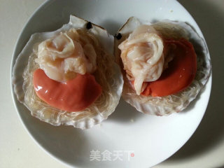 Steamed Vermicelli with Garlic Scallops recipe