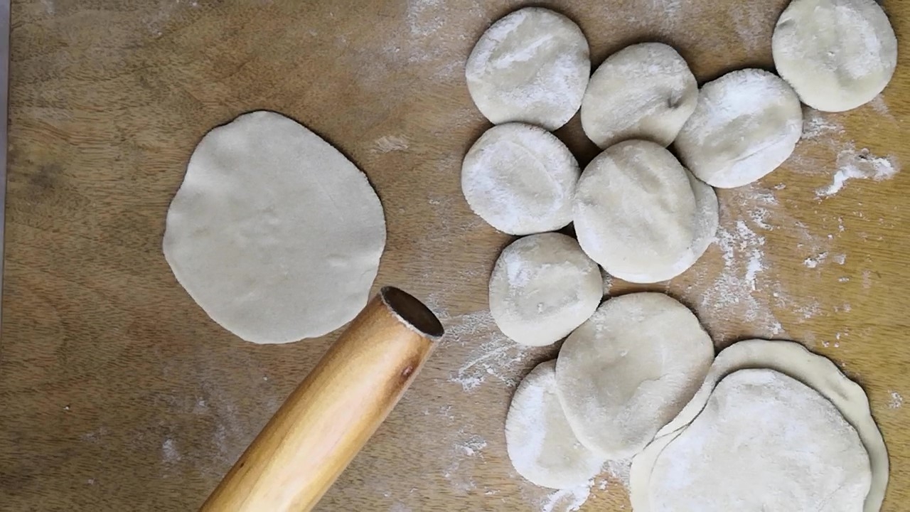 Naked Oat Dumplings with Pork Stuffing recipe