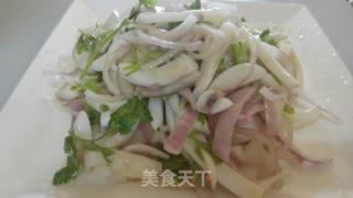 Shredded Squid with Wasabi recipe