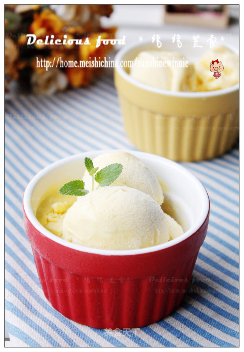 Favorite in The Hot Summer-mango Ice Cream recipe