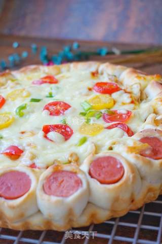 #柏翠大赛# Chicken Lace Pizza recipe