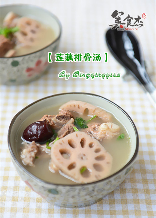 Lotus Root Pork Ribs Soup recipe