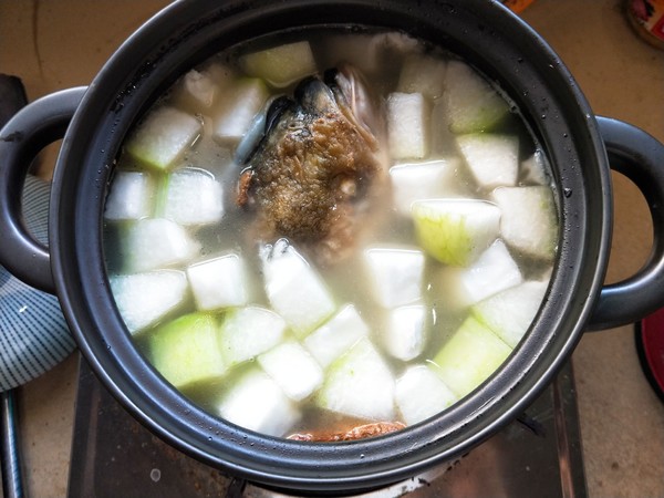 Fish Head Winter Melon Soup recipe