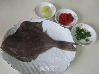 Steamed Golden Plaice with Chopped Pepper recipe