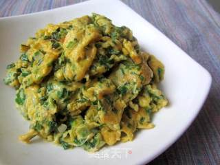 Scrambled Eggs with Wild Onion recipe