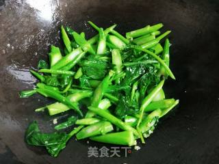 Beef Stir-fried Kale recipe