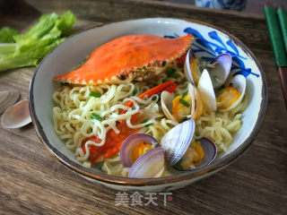 Seafood Noodles recipe