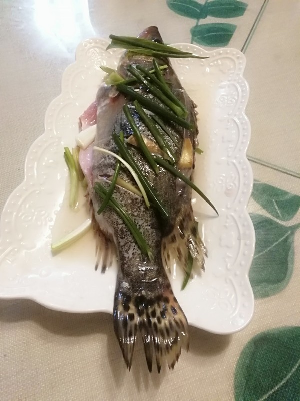 Steamed Mandarin Fish recipe