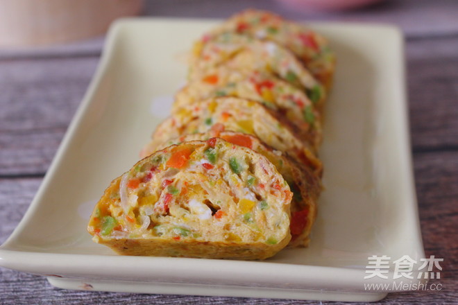 Colorful Quail Egg Rolls recipe