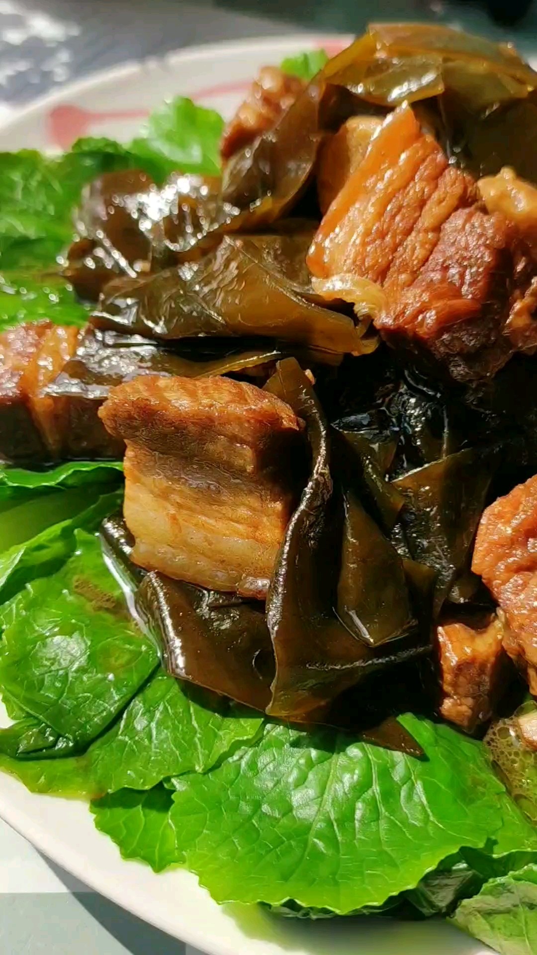 Braised Pork and Seaweed recipe