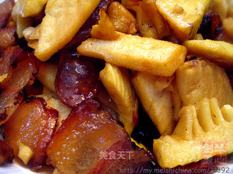 Stir-fried Spring Bamboo Shoots recipe