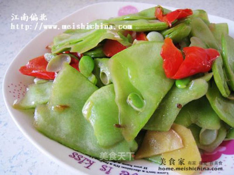 Stir-fried Plum Beans recipe