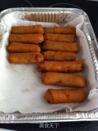 Fried Spring Rolls recipe