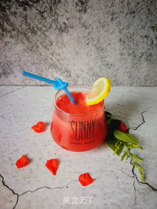 Summer Drink: Freshly Squeezed Watermelon Juice recipe