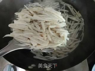 [student Bento] Fish-flavored Pleurotus recipe