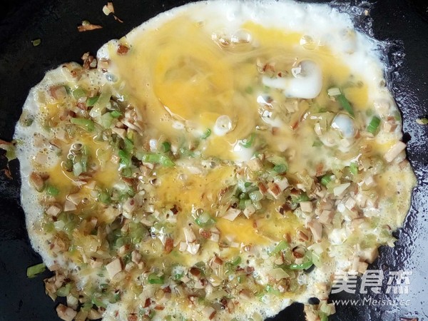 Fried Rice with Mustard, Mixed Vegetables and Egg recipe