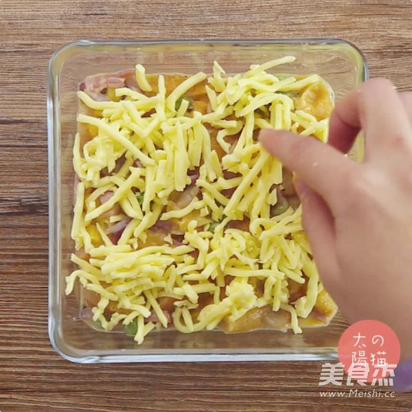 Youtiao Pudding Baked Cake｜sun Cat Breakfast recipe