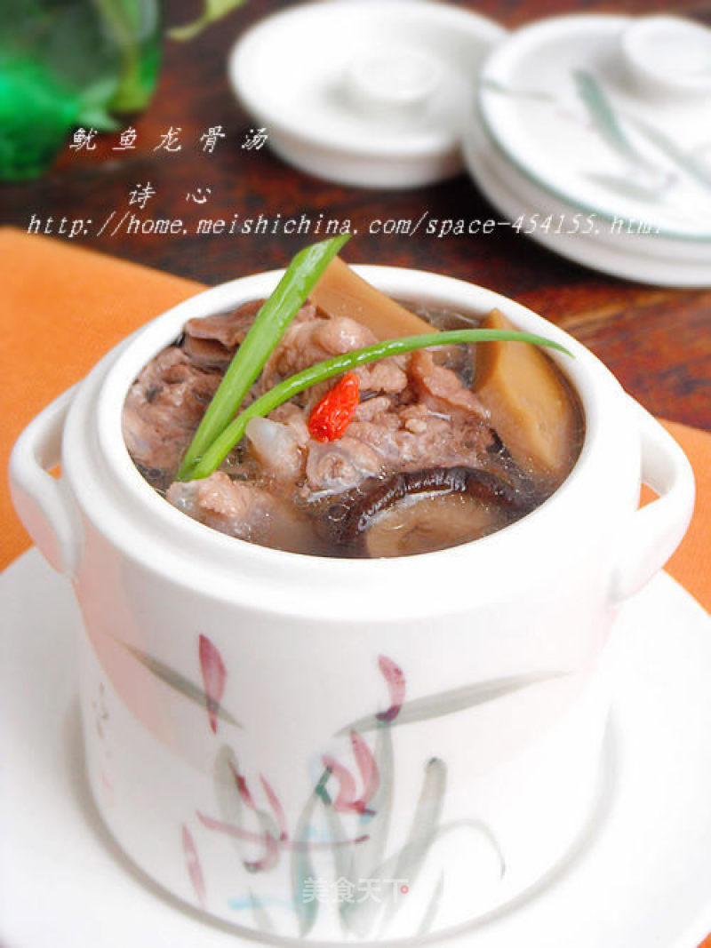 【squid Keel Soup】--- Those Warm Juices in Winter recipe