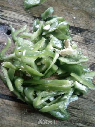 Green Pepper and Potato Shreds recipe