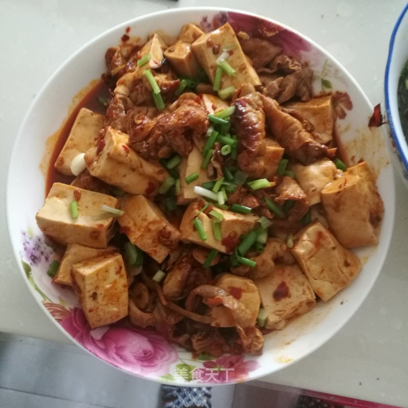 Pork Intestine Stewed Tofu