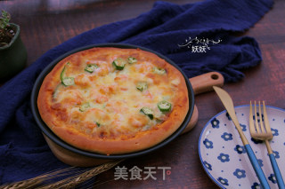 Shrimp Thick Bottom Pizza recipe