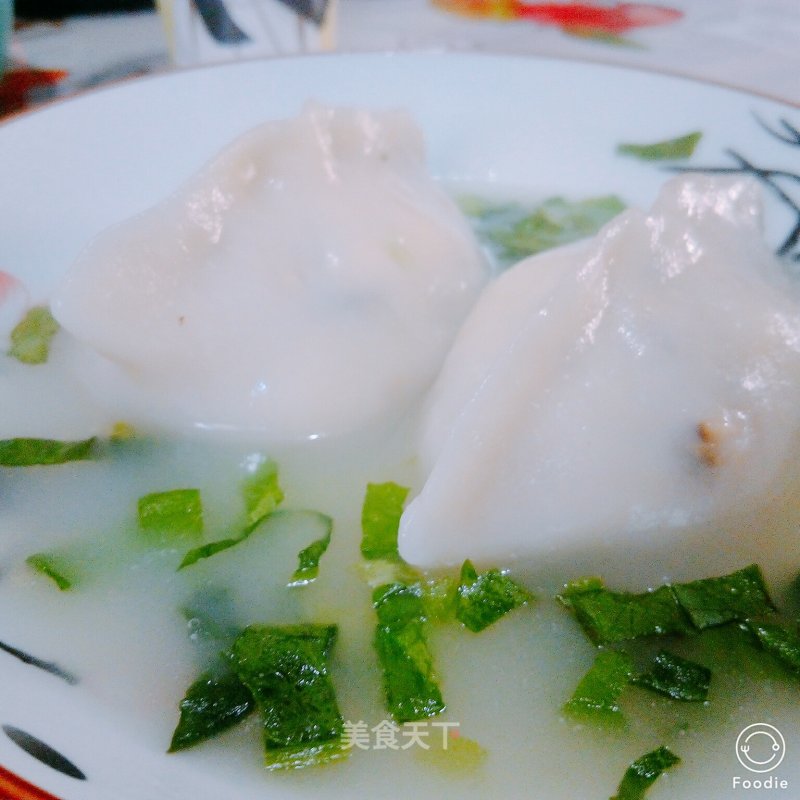 Chaoshan Vegetable Kueh Soup