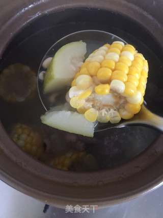 Zucchini Corn Keel Soup recipe