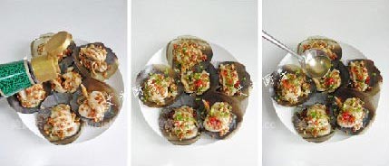 Steamed Scallops with Garlic recipe