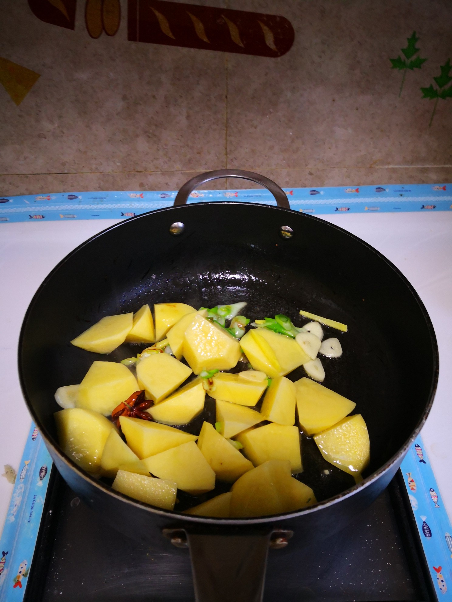 Soy Sauce Potatoes recipe