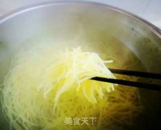 Dai-flavored Cold Potato Shreds recipe