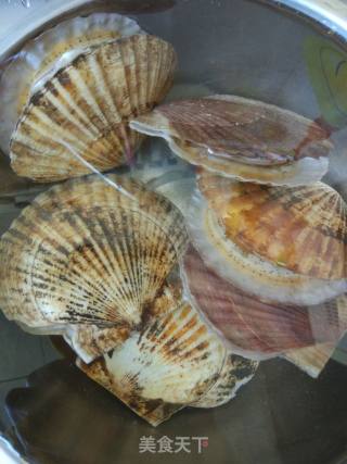 Steamed Scallops recipe