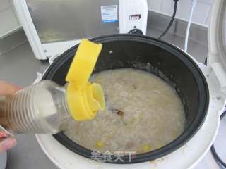 [corn and Mushroom Shredded Pork Porridge] Rice Cooker Made Porridge to Drink recipe