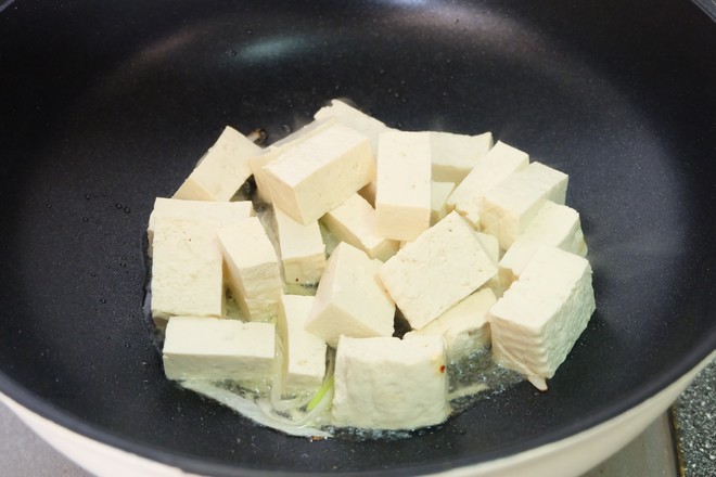 Fried Tofu with Orleans Mushroom Sauce recipe