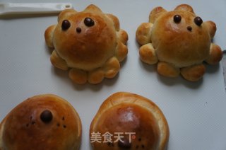 Little Lion and Puppy Bread recipe